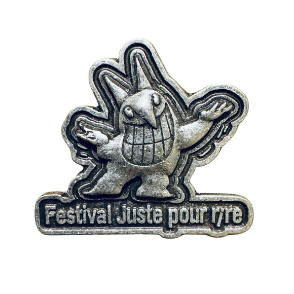 Festival Juste pour rire Just For Laughs MTL Enamel Lapel Pin 3.2cm - Picture 1 of 2